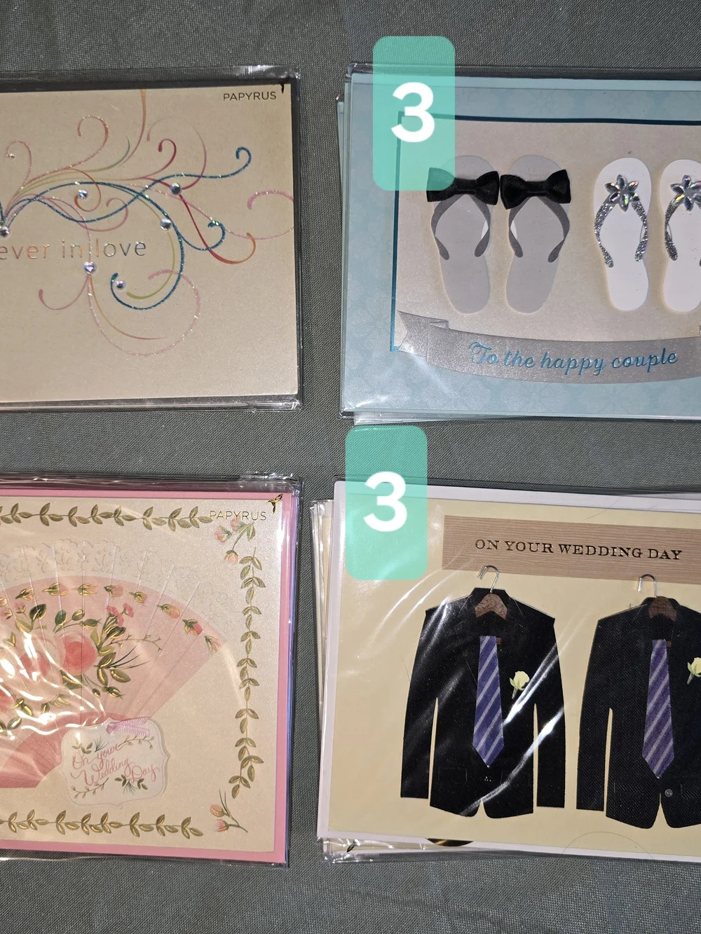 Papyrus Wedding & Anniversary Lot SALE